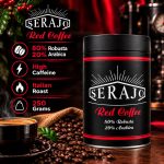 دانه قهوه 80% روبوستا سراجو 250 گرمی